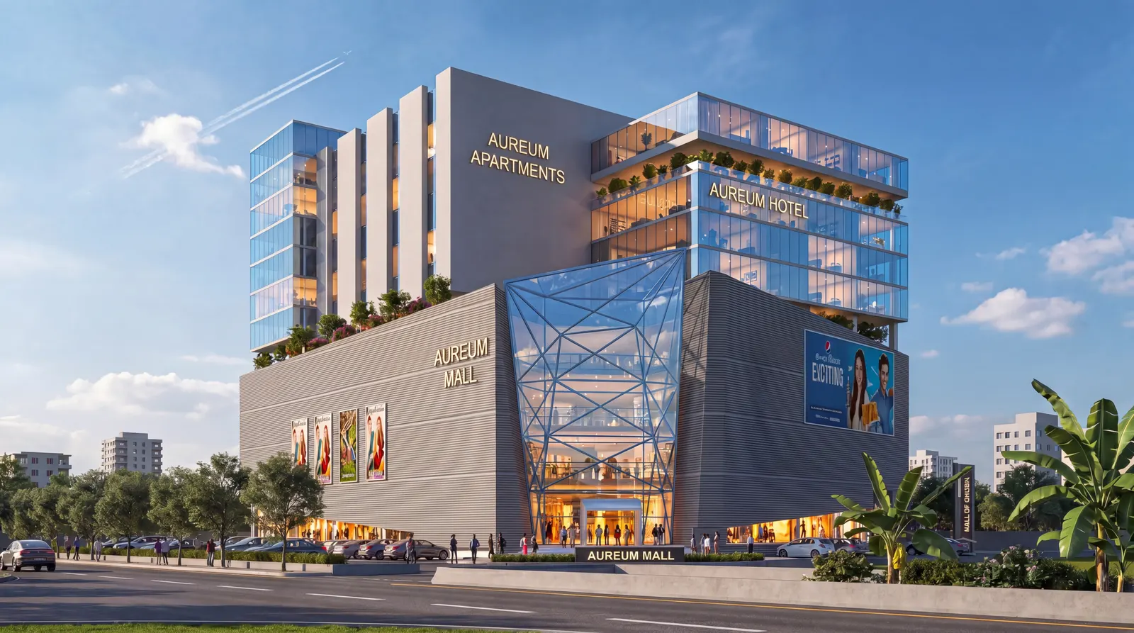 Aureum Mall & Residences by Alfalah Real Estate & Builders