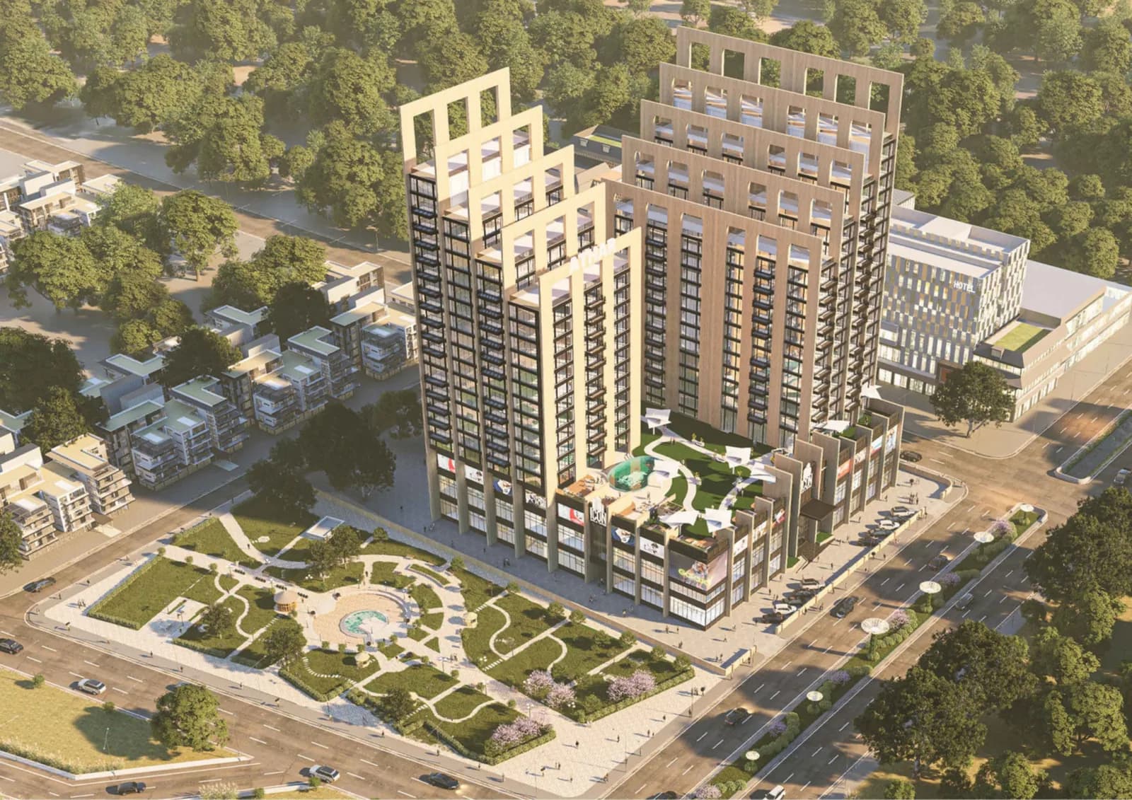 Icon Mall & Tower 2 by Athar Associates