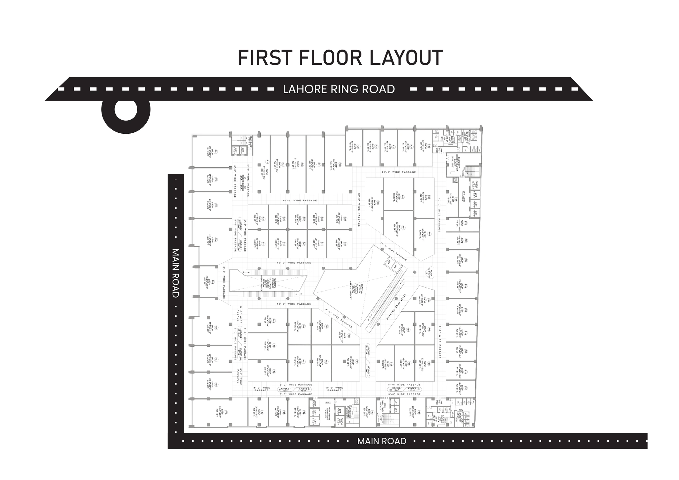 Tower 1 — First Floor