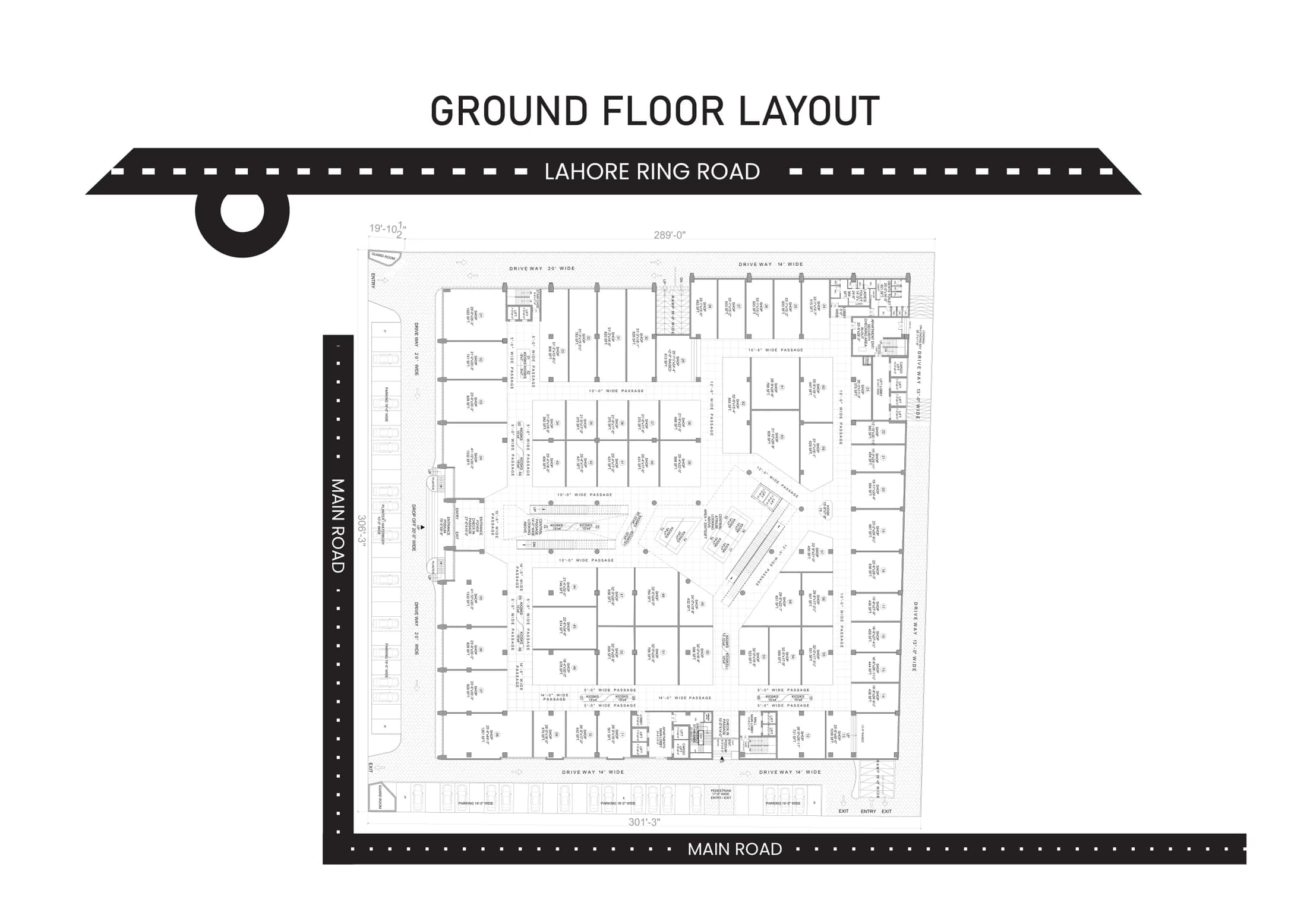 Tower 1 — Ground Floor