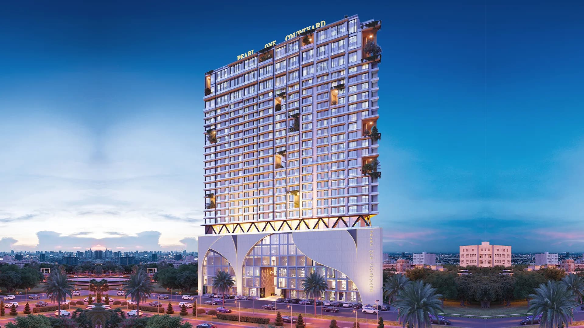 Pearl One Courtyard by ABS Developers