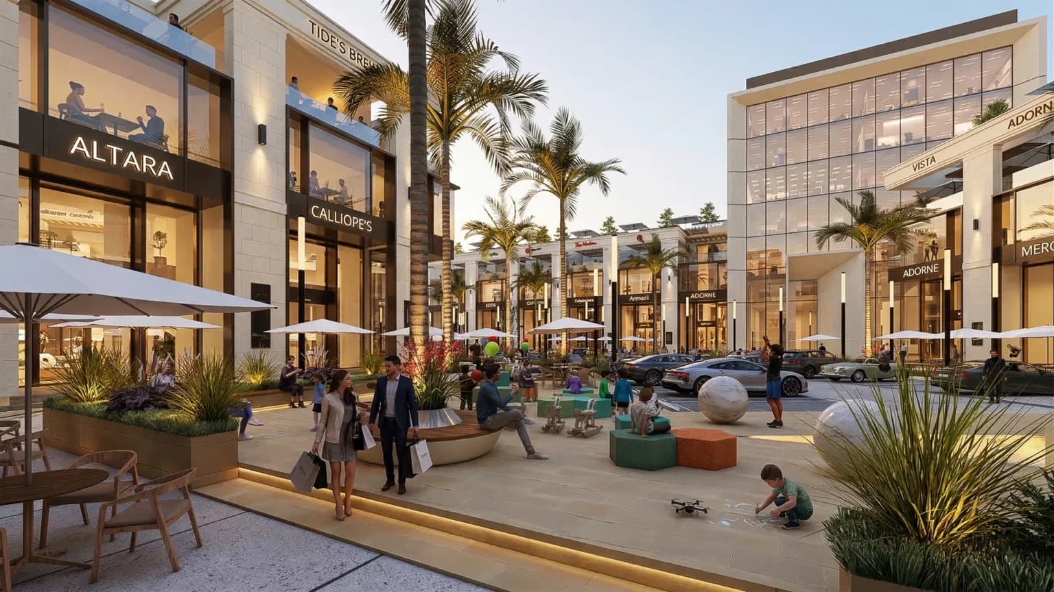 Sunset Square render 4