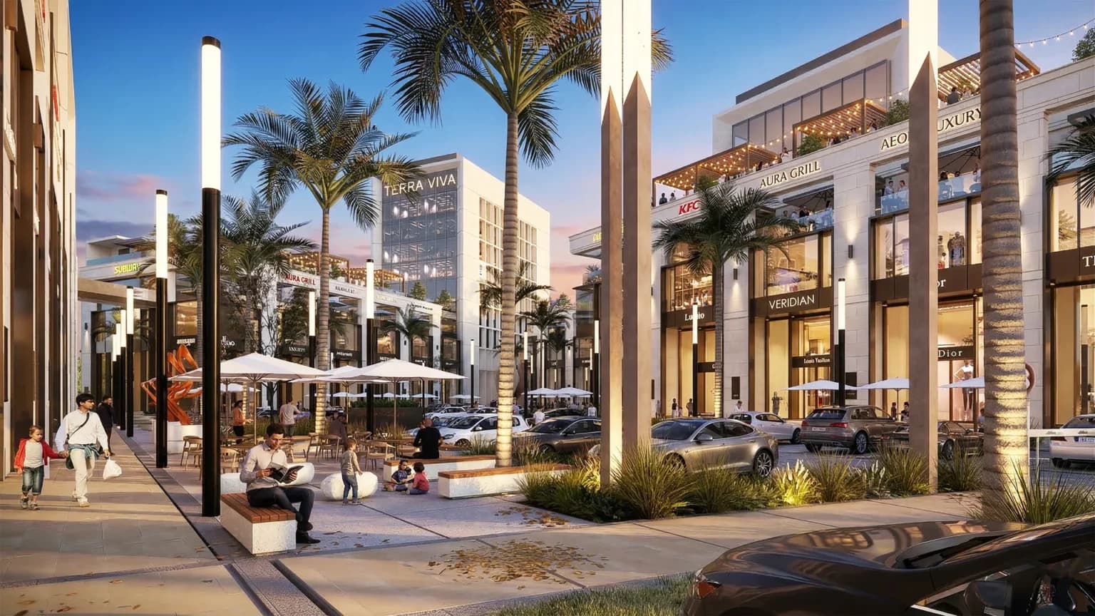 Sunset Square render 6